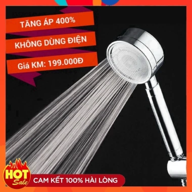 Sen tắm VHS 08 - Bộ vòi hoa sen tăng áp cao cấp, giá 75.000₫, tiết kiệm nước