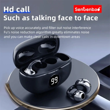 Senbenbao S151 Tai Nghe Không Dây Bluetooth Mic Khử Tiếng Ồn Kẹp Tai Thể Thao Chơi Game - Giá 218.900₫ 5