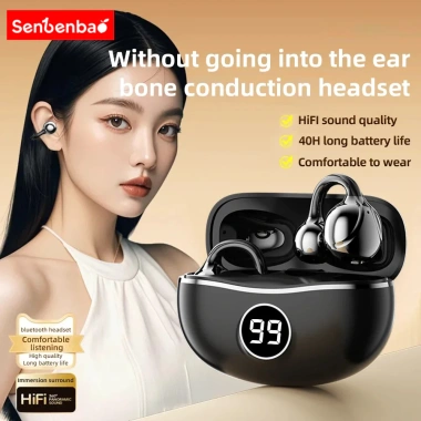 Senbenbao S151 Tai Nghe Không Dây Bluetooth Mic Khử Tiếng Ồn Kẹp Tai Thể Thao Chơi Game - Giá 218.900₫ 7