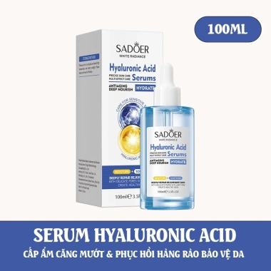 Serum 100ml collagen hyaluronic vitamin C tự nhiên - làm sáng, giảm nếp nhăn, 268.800đ