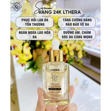 Serum 24K LTHERA phục hồi da, nhập khẩu Hàn Quốc, giảm giá 524k - da sáng mịn 7