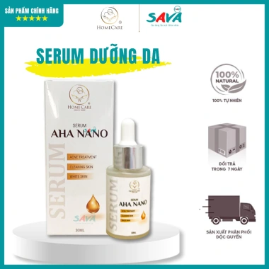 Serum AHA Nano Siêu Cấp Ẩm 30ml - Phục Hồi Da Căng Bóng, Ngăn Lão Hóa, 358.000 VNĐ SAVAMART 3 Serum AHA Nano Siêu Cấp Ẩm 30ml - Phục Hồi Da Căng Bóng, Ngăn Lão Hóa, 358.000 VNĐ SAVAMART 3