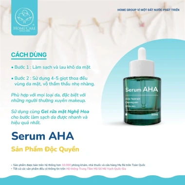 Serum AHA Nano Siêu Cấp Ẩm 30ml - Phục Hồi Da Căng Bóng, Ngăn Lão Hóa, 358.000 VNĐ SAVAMART