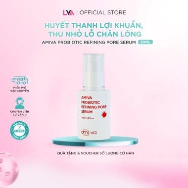 Serum AMIVA Probiotic Cân Bằng Vi Sinh, Se Khít Lỗ Chân Lông, Dưỡng Da Dầu và Hỗn Hợp - Giá ưu đãi 779.240 VND
