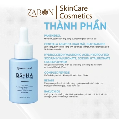 Serum Avo Skinlab HA B5 30ml – Dưỡng ẩm sâu, phục hồi da, giảm giá tới 17% 7