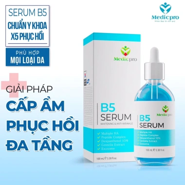 Serum B5 MedicPro CGF Dưỡng Da Trắng Sáng, Cấp Ẩm, Phục Hồi - Chỉ 575.000 (Giảm từ 730.250)