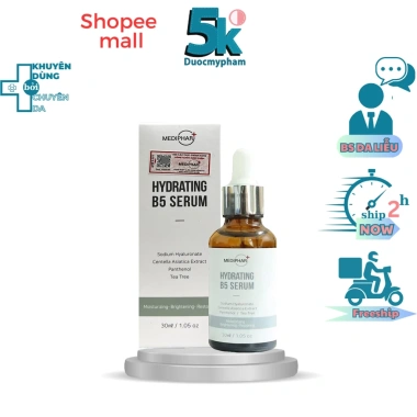 Serum B5 Mediphar 30ml - Dưỡng ẩm, làm sáng, phục hồi da, giá ưu đãi 439.000 VND