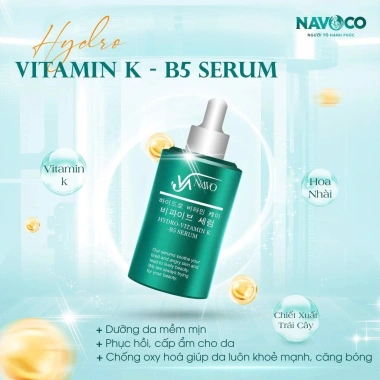 Serum B5 NAVO nhập khẩu Hàn dưỡng trắng, phục hồi da, giảm nám - Chị Đẹp Beauty