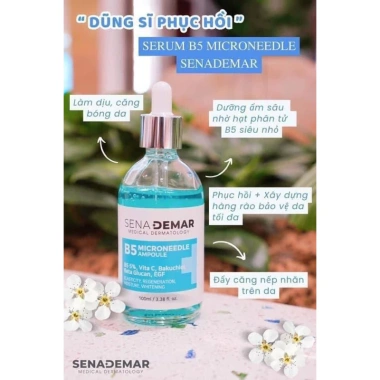 Serum B5 Senademar 100ml – Phục hồi da, cấp ẩm sâu, ngăn lão hoá, giá chỉ 85.000đ 2 Serum B5 Senademar 100ml – Phục hồi da, cấp ẩm sâu, ngăn lão hoá, giá chỉ 85.000đ 2