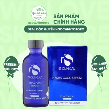 Serum Cấp Nước IS Clinical Hydra Cool 30ml - Dưỡng ẩm sâu, làm mát da, chỉ 1.215.000₫ 2 Serum Cấp Nước IS Clinical Hydra Cool 30ml - Dưỡng ẩm sâu, làm mát da, chỉ 1.215.000₫ 2