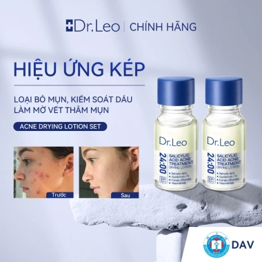 Serum chấm mụn Dr.Leo Salicylic Acid 10ml mụn viêm sưng đỏ - Giá ưu đãi 138.000₫