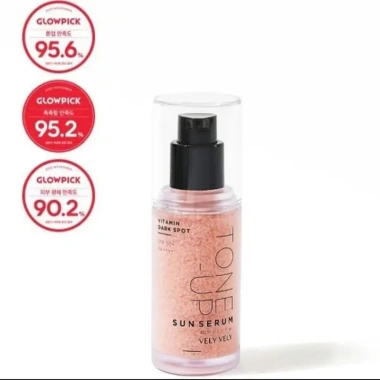 Serum Chống Nắng Nâng Tone Vely Vely Vitamin Giảm Đốm Đen Tone Up Giá Ưu Đãi 339.000₫