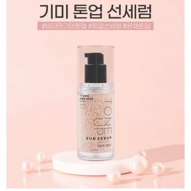 Serum Chống Nắng Nâng Tone Vely Vely Vitamin Giảm Đốm Đen Tone Up Giá Ưu Đãi 339.000₫