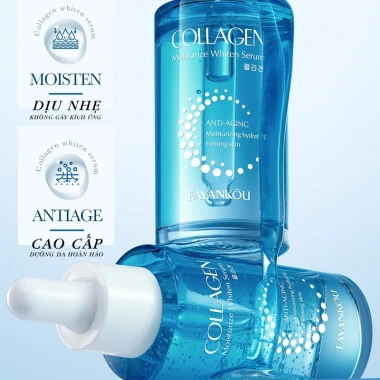 Serum Collagen Thiên Nhiên 40ml Dưỡng Ẩm Chuyên Sâu, Trắng Sáng, Chống Lão Hóa và Vitamin C Giá 189.300₫