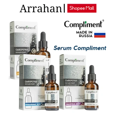 Serum Compliment No Problem 27ml BHA Hyaluronic Vitamin C Giảm Mụn Phục Hồi Da 89.000₫