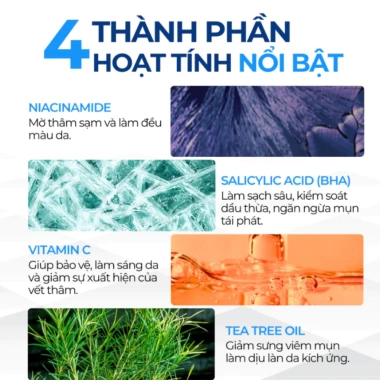 Serum Compliment No Problem 27ml BHA Hyaluronic Vitamin C Giảm Mụn Phục Hồi Da 89.000₫