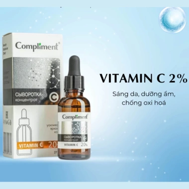 Serum Compliment No Problem 27ml BHA Hyaluronic Vitamin C Giảm Mụn Phục Hồi Da 89.000₫ 5 Serum Compliment No Problem 27ml BHA Hyaluronic Vitamin C Giảm Mụn Phục Hồi Da 89.000₫ 5
