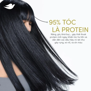 Serum & Dầu Dưỡng Dove 2 trong 1 7% Amino Acid - Tóc Bóng 5X, Giá 124.000 VND