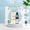 Serum Detox X5 - Xoá mụn, da sần, vỏ cam, giảm thâm nám, kiềm dầu, thu nhỏ lỗ chân lông, da đều màu trắng da Kamel