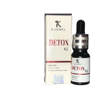 Serum Detox X5 - Xoá mụn, da sần, vỏ cam, giảm thâm nám, kiềm dầu, thu nhỏ lỗ chân lông, da đều màu trắng da Kamel 2