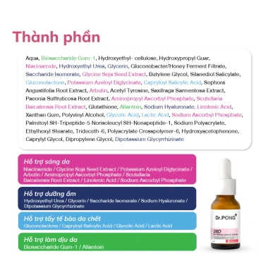 Serum Dr.PONG 28D Whitening Drone 16ml - Dưỡng trắng da, giảm thâm mụn, giá ưu đãi 385.000đ