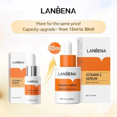 Serum dưỡng ẩm Vitamin C LANBENA 30ml - Dưỡng ẩm, làm trắng da, giá ưu đãi 102,640₫ 2