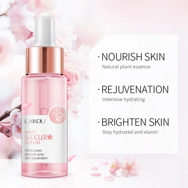 Serum Dưỡng Da LAIKOU Hoa Anh Đào Nhật Bản Vitamin C Trắng Da 30ml 115.500₫