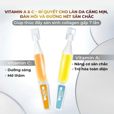 Serum Dưỡng Da Sáng Vitamin C và Vitamin A PINKTWO - Giảm thâm, tái tạo ban đêm 30 ống 2ml, giá 139.000 VND 8 Serum Dưỡng Da Sáng Vitamin C và Vitamin A PINKTWO - Giảm thâm, tái tạo ban đêm 30 ống 2ml, giá 139.000 VND 8