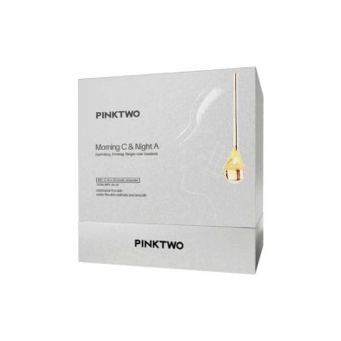 Serum Dưỡng Da Sáng Vitamin C và Vitamin A PINKTWO - Giảm thâm, tái tạo ban đêm 30 ống 2ml, giá 139.000 VND
