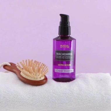Serum dưỡng tóc hương phấn em bé KUNDAL Macadamia 100ml Giá 259.000₫ 2