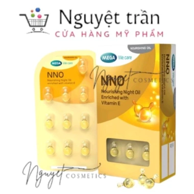 Serum Dưỡng Trắng Da, Mờ Đốm Nâu, Vitamin C & E, Bisabolol - NNO VITE Mega We Care 10 viên 79.000 VND