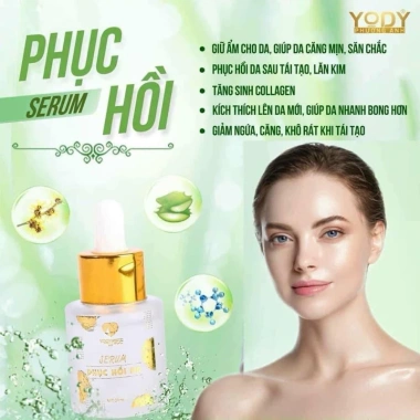 Serum Dưỡng Trắng Da Phục Hồi Hyaluronic Fresh Collagen Yody White Da Mềm Mịn Cấp Ẩm 400k