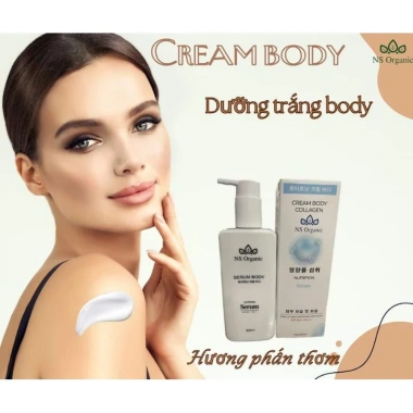 Serum dưỡng trắng da toàn thân Ns Organic: Tặng nước hoa, giảm còn 190k 2