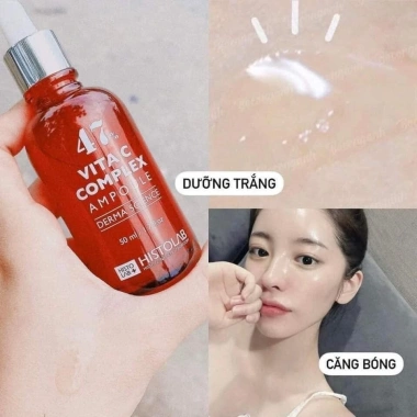 Serum Dưỡng Trắng Sáng Da Histolab Vita C Complex 47% Ampoule Không Cồn 50ml Giá 840.000 Chống lão hóa 6 Serum Dưỡng Trắng Sáng Da Histolab Vita C Complex 47% Ampoule Không Cồn 50ml Giá 840.000 Chống lão hóa 6