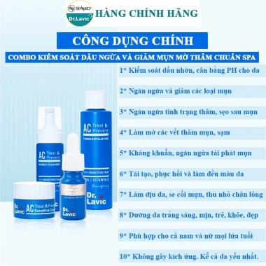 Serum EGF Dr.lavic Step 3: Tái tạo, phục hồi da, lành sẹo, trắng da - 318.000₫ 2