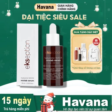 Serum Ekseption Hyaluronic Niacin HA 5% B3 Sáng da mờ thâm mụn 10ml giá 176.000đ