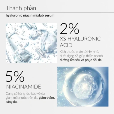 Serum Ekseption Hyaluronic Niacin HA 5% B3 Sáng da mờ thâm mụn 10ml giá 176.000đ 4 Serum Ekseption Hyaluronic Niacin HA 5% B3 Sáng da mờ thâm mụn 10ml giá 176.000đ 4