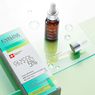 Serum Eveline 10% Niacinamide Glycol Therapy 18ml Giảm mụn, thâm, làm trắng, 200.000 VND
