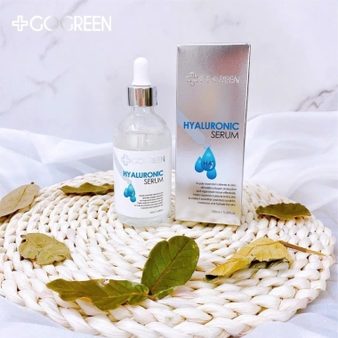 Serum HA GoGreen Hàn Quốc 100ml - Cấp ẩm sâu, phục hồi da, căng bóng, giảm 1,45tr