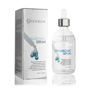 Serum HA GoGreen Hàn Quốc 100ml - Cấp ẩm sâu, phục hồi da, căng bóng, giảm 1,45tr