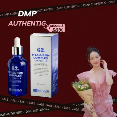 Serum HA Histolab 62% Hyaluron 50ml - Phục hồi, cấp ẩm sâu, da mịn màng Derma Science