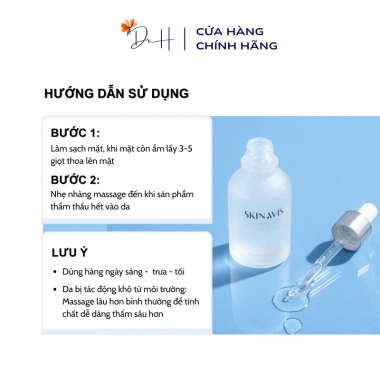 Serum HA Skinavis 30ml Cấp Ẩm, Phục Hồi Da Với HA & Niacinamide - Mọi Loại Da 6