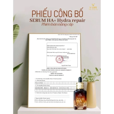 Serum HA V LIFE 30ml Chính Hãng – Cấp Ẩm, Dưỡng Da, Phục Hồi Da Hư Tổn, Trắng Sáng – Giá 315.000đ