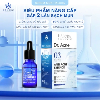 Serum Halora giảm mụn 3 tặng 1 - Rửa mặt mọi loại da, chỉ 470k giảm từ 582.800 4 Serum Halora giảm mụn 3 tặng 1 - Rửa mặt mọi loại da, chỉ 470k giảm từ 582.800 4