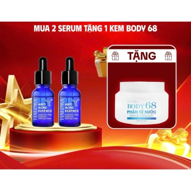 Serum Halora giảm mụn 3 tặng 1 - Rửa mặt mọi loại da, chỉ 470k giảm từ 582.800