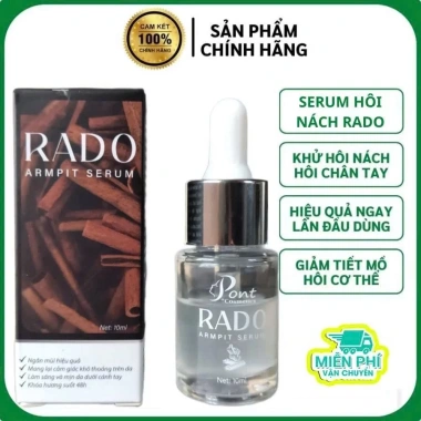Serum Hôi Nách RADO 2 in 1: Đánh Bay Mùi Hôi Nách, Chân, Cơ Thể, Dành Cho Nam Nữ, Giá 99.000₫