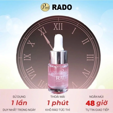 Serum Hôi Nách RADO 2 in 1: Đánh Bay Mùi Hôi Nách, Chân, Cơ Thể, Dành Cho Nam Nữ, Giá 99.000₫