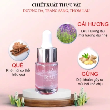 Serum Hôi Nách RADO 2 in 1: Đánh Bay Mùi Hôi Nách, Chân, Cơ Thể, Dành Cho Nam Nữ, Giá 99.000₫