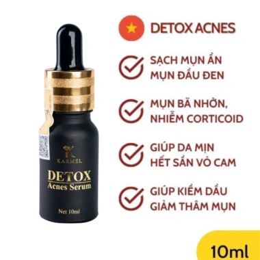 Serum Kamel Detox Ngừa và Giảm Mụn, Loại Bỏ Mụn Đầu Đen, Kiểm Soát Bã Nhờn, Giá 195.000₫