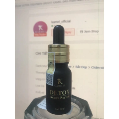 Serum Kamel Detox Ngừa và Giảm Mụn, Loại Bỏ Mụn Đầu Đen, Kiểm Soát Bã Nhờn, Giá 195.000₫